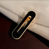 Oval hollow-black