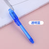 Clear blue / round head