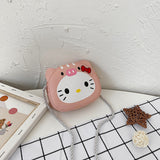 Internet celebrity trendy cartoon children's bag girl cute child princess baby Messenger small bag fashion mini coin purse