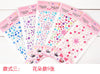 Plum blossom (random color on each sheet)