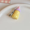 4# yellow bottle hairpin