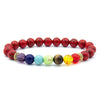 Red pine colorful bracelet