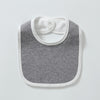 Dark gray (u-shaped cotton knitted white plush)