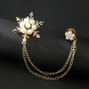 Flower pearl gold