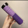 6# wave pattern towel ring - purple 20 pieces