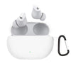 White / magic sound beats studiobuds headphone cover