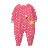 Pink polka dot bee sun / 3m-12m 8 pieces in one hand