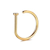 Vacuum gold plating / 0.8*8mm