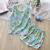 Blue dinosaur vest / 80cm