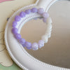 Gradient purple cat claw bracelet