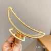 20# large crescent moon dumb gold (separate opp bag packaging)