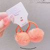 5# a pair of orange hair ball hair rope