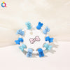 10 card packs - rabbit blue series / qiyue factory direct sales