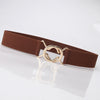 Brown golden buttons / 60-80 cm