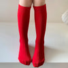 Wide stripe scarlet sox / sock length 33 (3-12 years old)