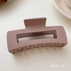 3# brown square clip