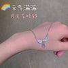 M1417【a angel wing necklace】