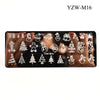 Yzw-m16 / 100*40mm blue film white background