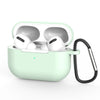 Green [silicone earphone cover] / airpods pro [buckle]