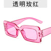 Transparent rose red