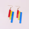 Tri-color rainbow strips