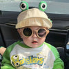 Frog blank hat - beige / hat circumference 44-49cm/recommended 6-36 months