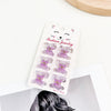 Gold pink purple / plastic/resin