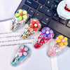 10#five petals flower-flow sofa clip 5 bags