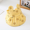 A lot of bear empty top hat - yellow / hat circumference 44-49cm/recommended 6-36 months