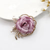 Taro purple brooch