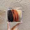 Boxed fine thread orange coffee 50 pieces