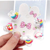 2#rainbow horse 10-piece set