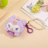 Purple klm+ pearl lanyard