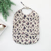 Leopard print bib