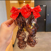 Red wig hairpin [gold thread] 2 packs