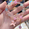 R12 pink teddy bracelet candy color