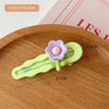 2#flower wave clip [green]