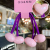 17# love color head rope - pink 2 pieces