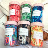 Children's rubber band baby hair ring does not hurt hair high elastic girl's head rope high-value rubber band baby hair accessories