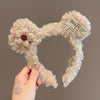 Khaki flower [203 bear headband]