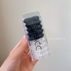 Black and white hair ring 9 boxes