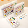 48-color double-ended acrylic marker [hard tip + soft tip]