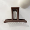 8cm word - frosted dark coffee / ps/abs/pc