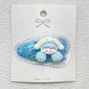 16# blue clip + cinnamon dog / packing bag with paper card