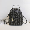 Black letter pattern