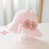 Pink flower pink / head circumference 32-44cm can be worn (recommended age 0-3 months) - see the above options
