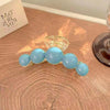 Haze blue 5 beads