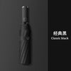配色手柄10骨小米头黑色加厚防晒布