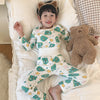 Green dinosaur high waist / 90