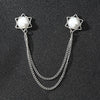 Hexagram white pearl